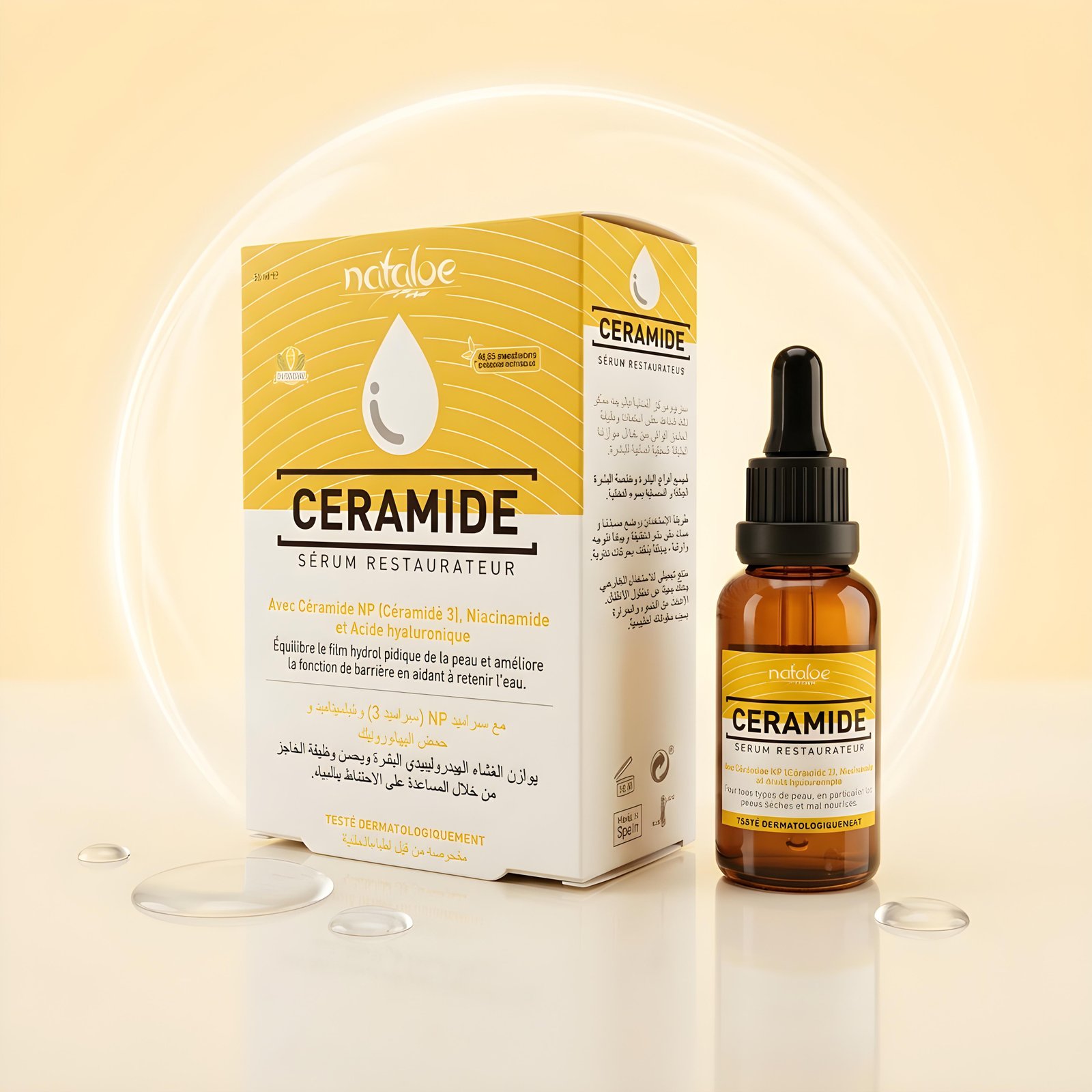 Sérum restaurateur aux céramides
