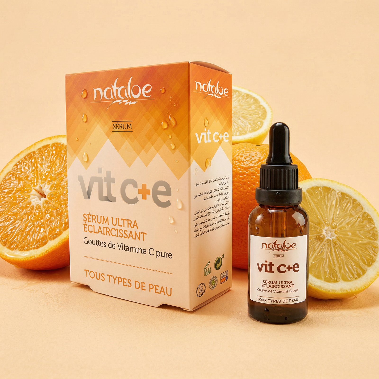 Sérum ultra éclaircissant Vit C + E